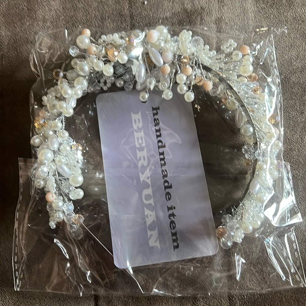 Brand new beaded headband